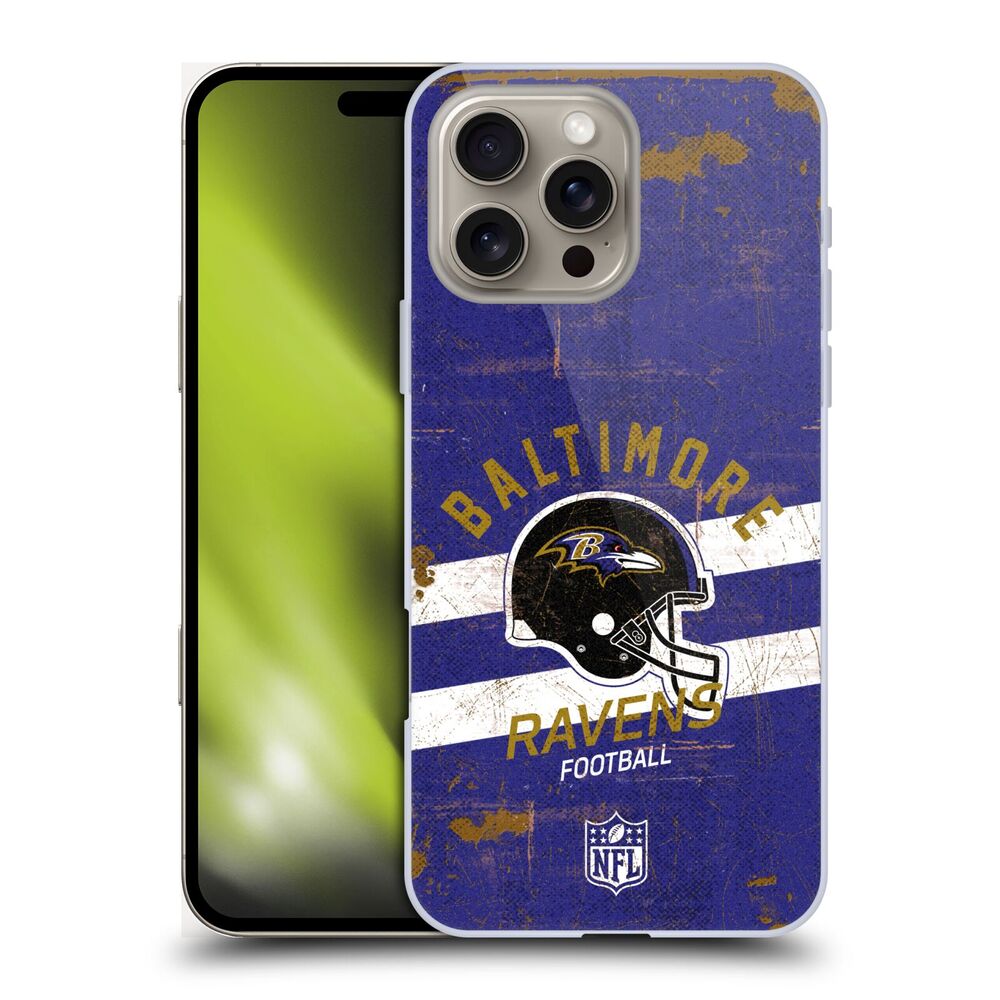 BALTIMORE RAVENS(NFL) ボルチモアレイブンズ ボルチモアレイブンズ - Helmet Distressed ハード case / スマホ・アクセサリー - PGS